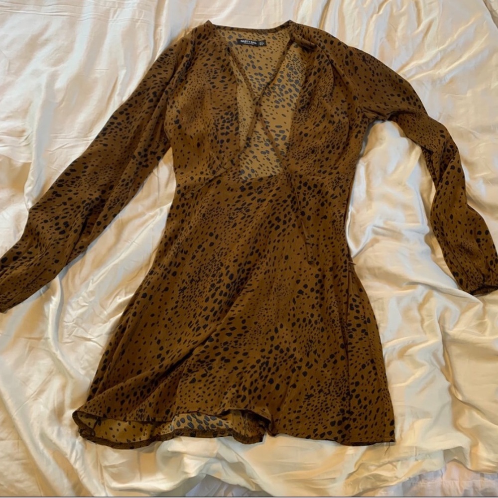 Nasty Gal Cheetah Dress